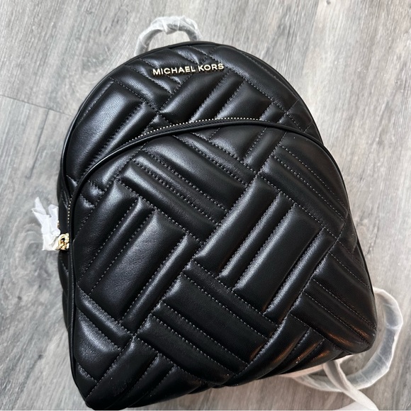 MICHAEL KORS Abbey Quilted Leather Backpack - Picture 4 of 5